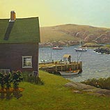A Harbor Evening, Monhegan