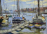 Early May, Camden Harbor