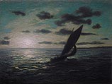 Homage to A.P. Ryder I (Moonlight Sail)