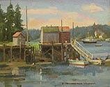 Dockside in Port Clyde, Maine